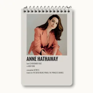 دفتر یادداشت آن هاتاوی (Anne Hathaway)