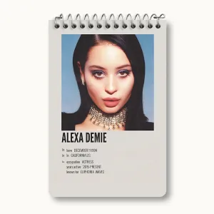دفتر یادداشت الکسا دمی (Alexa Demie)