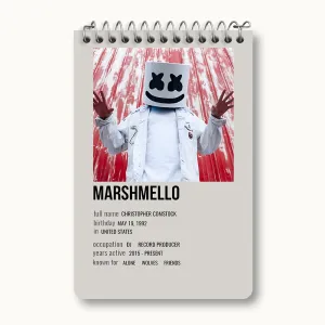 دفتر یادداشت مارشملو (Marshmello)