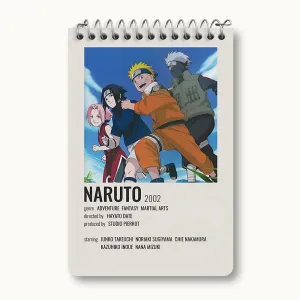 دفتر یادداشت انیمه ناروتو (Naruto)