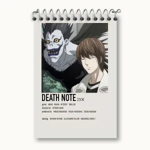 دفتر یادداشت انیمه دفترچه مرگ (Death Note)