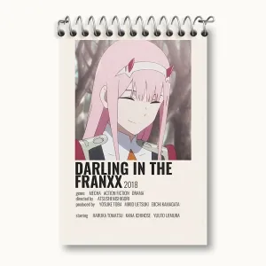 دفتر یادداشت انیمه دارلینگ (Darling)