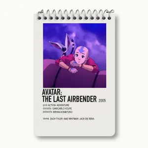 دفتر یادداشت انیمه آواتار (Avatar)