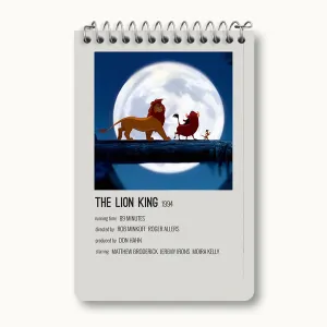 دفتر یادداشت شیرشاه (The Lion King)