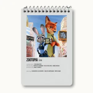 دفتر یادداشت زوتوپیا (Zootopia)
