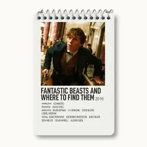 دفتر یادداشت Fantastic Beasts and Where to Find Them