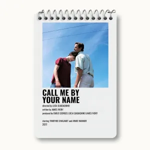 دفتر یادداشت Call Me by Your Name