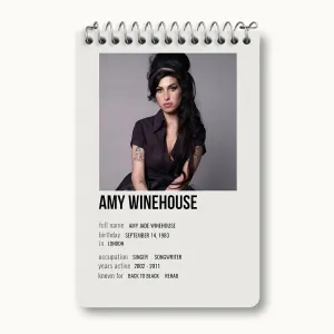 دفتر یادداشت امی واینهاوس (Amy Winehouse)