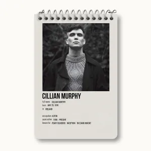 دفتر یادداشت کیلین مورفی (Cillian Murphy)