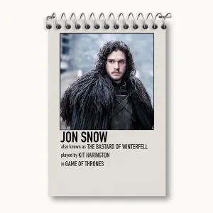 دفتر یادداشت جان اسنو (Jon Snow)