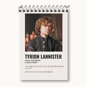 دفتر یادداشت تیریون لنیستر (Tyrion Lannister)