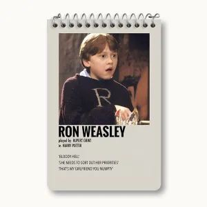 دفتر یادداشت رون ویزلی (Ron Weasley)