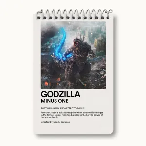 دفتر یادداشت گودزیلا (Godzilla Minus One)