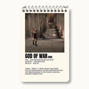 دفتر یادداشت خدای جنگ (God Of War)