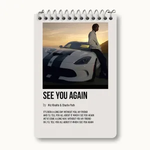 دفتر یادداشت آهنگ See You Again