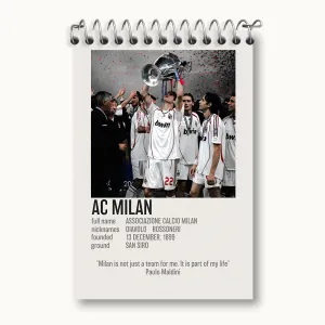دفتر یادداشت آث میلان (Ac Milan)