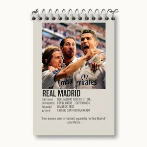 دفتر یادداشت رئال مادرید (Real Madrid)