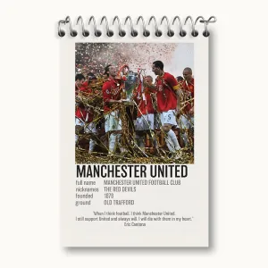 دفتر یادداشت منچستر یونایتد (Manchester United)