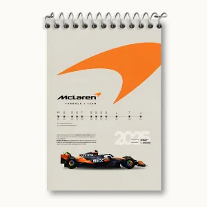 دفتر یادداشت مک لارن (McLaren)