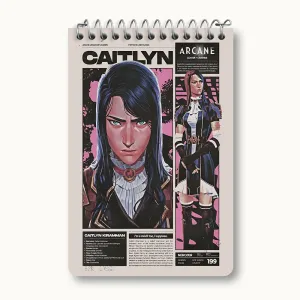 دفتر یادداشت کیتلین آرکین (Arcane)