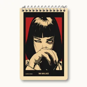 دفتر یادداشت میا پالپ فیکشن (Pulp Fiction)