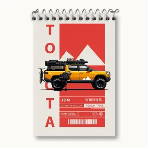 دفتر یادداشت تویوتا (Toyota)