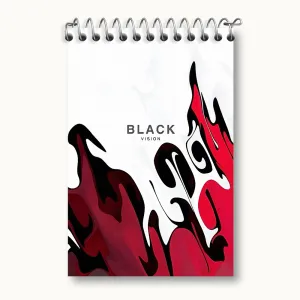 دفتر یادداشت ادکلن Black vision
