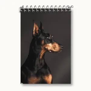 دفتر یادداشت سگ دوبرمن (Dobermann)