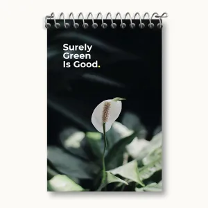 دفتر یادداشت Surely Green Is Good
