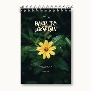 دفتر یادداشت Back To Monday Everyone