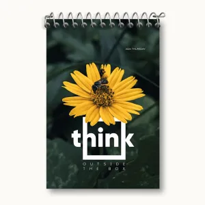 دفتر یادداشت Think Outside The Box