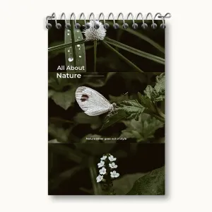 دفتر یادداشت All About Nature