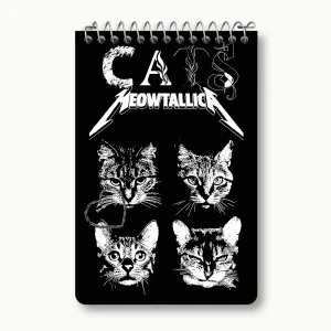دفتر یادداشت میوتالیکا (Meowtallica)