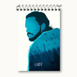 دفتر یادداشت جان اسنو گیم آف ترونز (Game of Thrones)