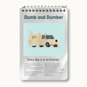 دفتر یادداشت احمق و احمق تر (Dumb and Dumber)