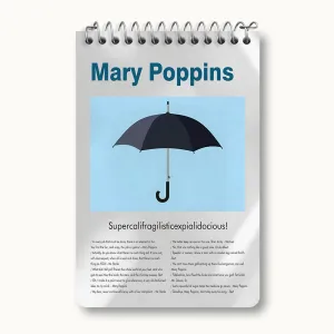 دفتر یادداشت مری پاپینز (Mary Poppins)