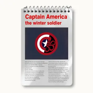 دفتر یادداشت کاپیتان مارول (Captain Marvel)