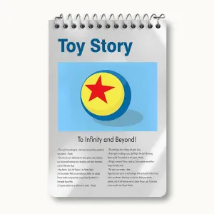دفتر یادداشت داستان اسباب بازی (Toy Story)