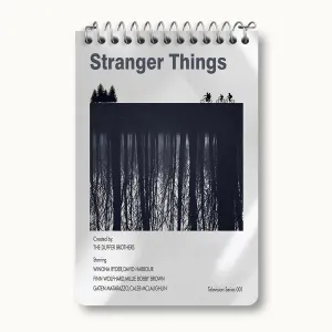 دفتر یادداشت استرنجر تینگز (Stranger Things)