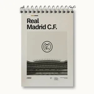 دفتر یادداشت رئال مادرید (Real Madrid)