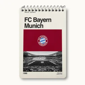 دفتر یادداشت بایرن مونیخ (Bayern Munich)
