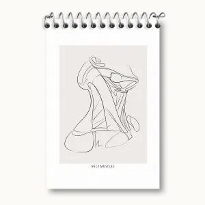 دفتر یادداشت عضلات گردن (Neck Muscles)