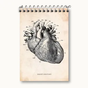 دفتر یادداشت آناتومی قلب (Heart Anatomy)