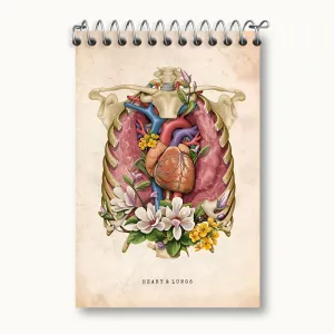 دفتر یادداشت قلب و ریه‌ ها (Heart And Lungs)