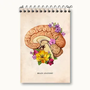 دفتر یادداشت آناتومی مغز (Brain Anatomy)