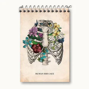 دفتر یادداشت قفسه سینه (Human Rib Cace)