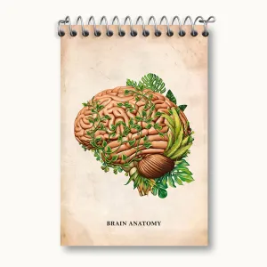دفتر یادداشت آناتومی مغز (Brain Anatomy)