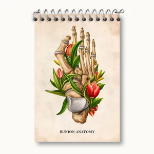 دفتر یادداشت آناتومی بونیون (Bunion Anatomy)