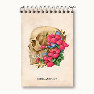 دفتر یادداشت آناتومی جمجمه (Skull Anatomy)