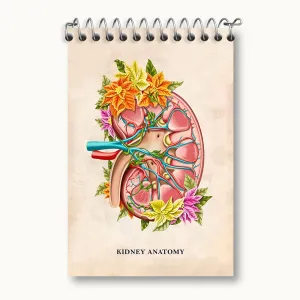 دفتر یادداشت آناتومی کلیه (kidney Anatomy)